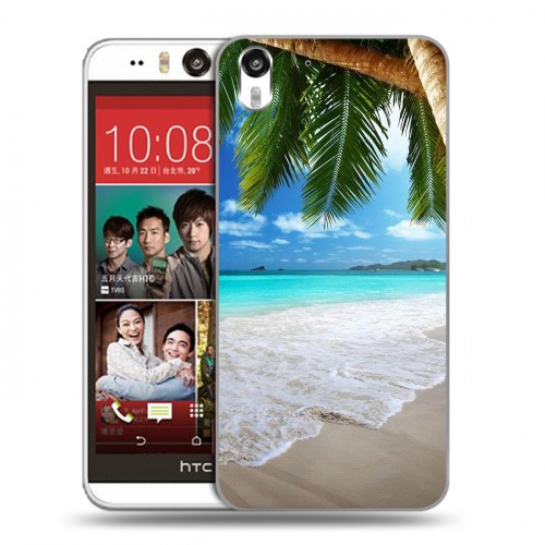 Дизайнерский силиконовый чехол для HTC Desire Eye Пляж