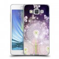 Дизайнерский пластиковый чехол для Samsung Galaxy A5 Прекрасные одуванчики