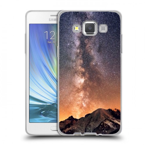 Дизайнерский пластиковый чехол для Samsung Galaxy A5 горы