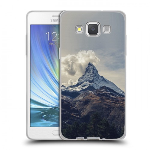 Дизайнерский пластиковый чехол для Samsung Galaxy A5 горы