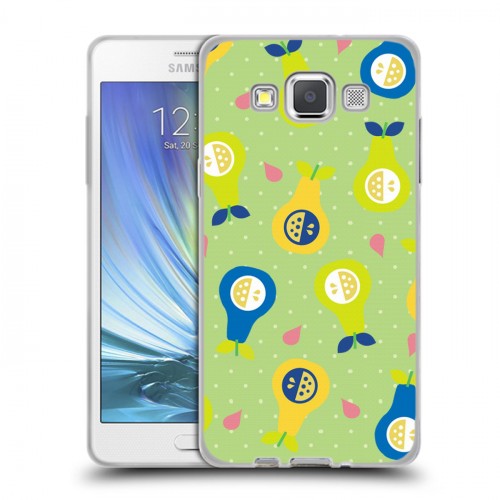 Дизайнерский пластиковый чехол для Samsung Galaxy A5 Фруктово-арбузные узоры