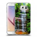 Дизайнерский пластиковый чехол для Samsung Galaxy S6 водопады