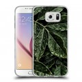 Дизайнерский пластиковый чехол для Samsung Galaxy S6 Нуарные листья