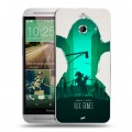 Дизайнерский пластиковый чехол для HTC One E8 Ходячие Мертвецы