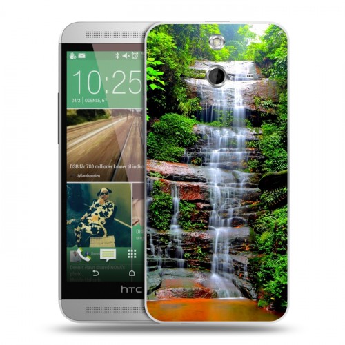 Дизайнерский пластиковый чехол для HTC One E8 водопады