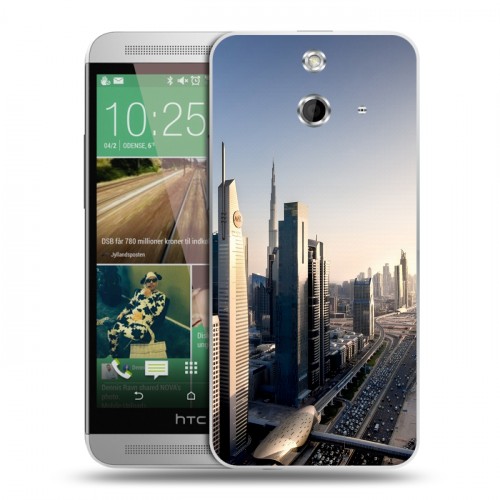 Дизайнерский пластиковый чехол для HTC One E8 дубай