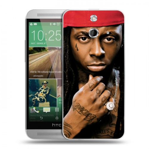 Дизайнерский пластиковый чехол для HTC One E8 Lil Wayne
