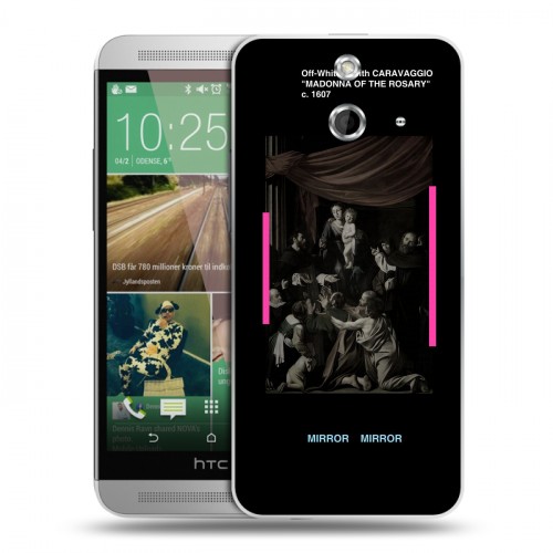 Дизайнерский пластиковый чехол для HTC One E8 Модные чехлы