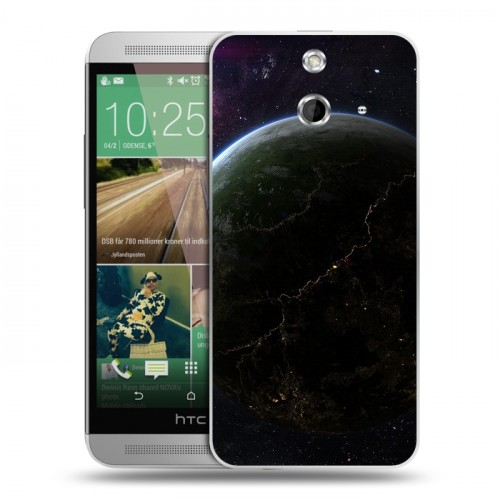 Дизайнерский пластиковый чехол для HTC One E8 Вселенная