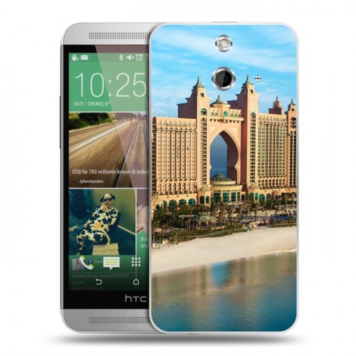 Дизайнерский пластиковый чехол для HTC One E8 Дубаи