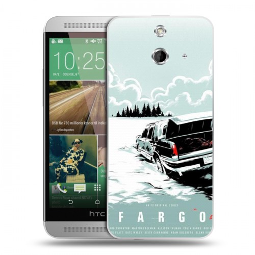 Дизайнерский пластиковый чехол для HTC One E8 Фарго