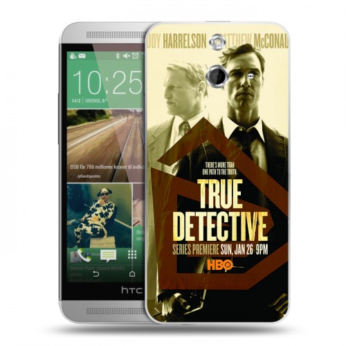 Дизайнерский пластиковый чехол для HTC One E8 Настоящий детектив