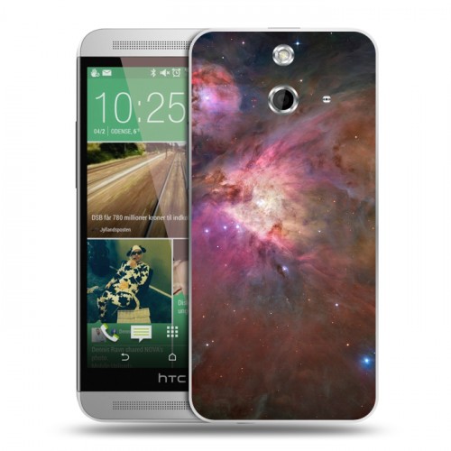 Дизайнерский пластиковый чехол для HTC One E8 Тайны космоса