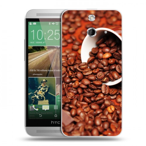 Дизайнерский пластиковый чехол для HTC One E8 Кофе напиток