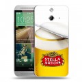 Дизайнерский пластиковый чехол для HTC One E8 Stella Artois