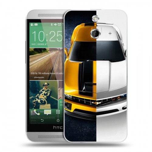 Дизайнерский пластиковый чехол для HTC One E8 Chevrolet