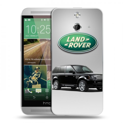 Дизайнерский пластиковый чехол для HTC One E8 Land Rover