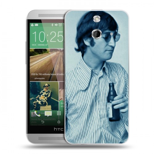 Дизайнерский пластиковый чехол для HTC One E8 Джон Леннон