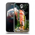 Дизайнерский пластиковый чехол для Lenovo A859 Ideaphone Токио