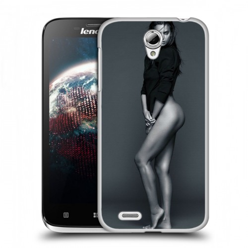 Дизайнерский пластиковый чехол для Lenovo A859 Ideaphone Ирина Шейк