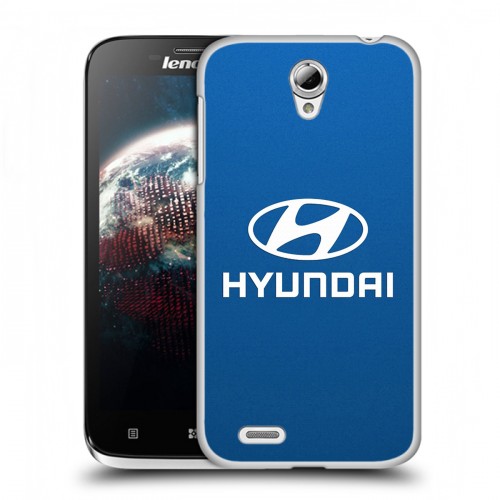 Дизайнерский пластиковый чехол для Lenovo A859 Ideaphone Hyundai