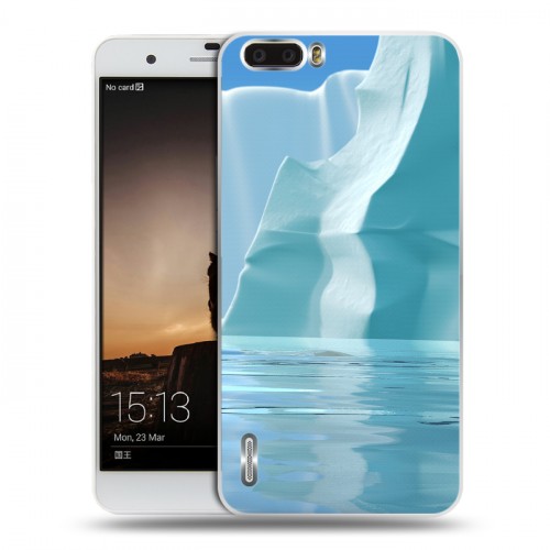Дизайнерский пластиковый чехол для Huawei Honor 6 Plus айсберг