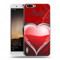 Дизайнерский пластиковый чехол для Huawei Honor 6 Plus День Святого Валентина