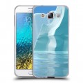 Дизайнерский пластиковый чехол для Samsung Galaxy E5 айсберг
