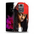 Дизайнерский пластиковый чехол для LG G Flex 2 Lil Wayne