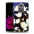 Дизайнерский пластиковый чехол для LG G Flex 2 Органические цветы