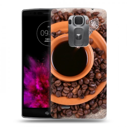 Дизайнерский пластиковый чехол для LG G Flex 2 Кофе напиток