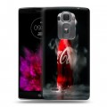 Дизайнерский пластиковый чехол для LG G Flex 2 Coca-cola