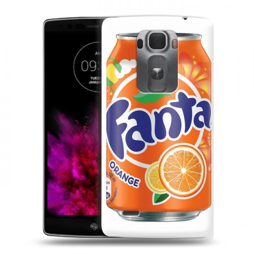 Дизайнерский пластиковый чехол для LG G Flex 2 Fanta