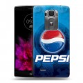 Дизайнерский пластиковый чехол для LG G Flex 2 Pepsi