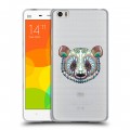 Дизайнерский силиконовый чехол для Xiaomi Mi Note Животный арт 5