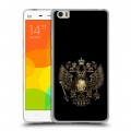 Дизайнерский пластиковый чехол для Xiaomi Mi Note герб России золотой
