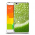 Дизайнерский силиконовый чехол для Xiaomi Mi Note Лайм
