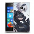 Дизайнерский пластиковый чехол для Microsoft Lumia 435 NieR:Automata