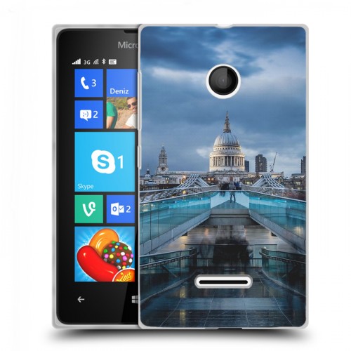 Дизайнерский пластиковый чехол для Microsoft Lumia 435 Лондон