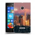 Дизайнерский пластиковый чехол для Microsoft Lumia 435 Лос-Анджелес