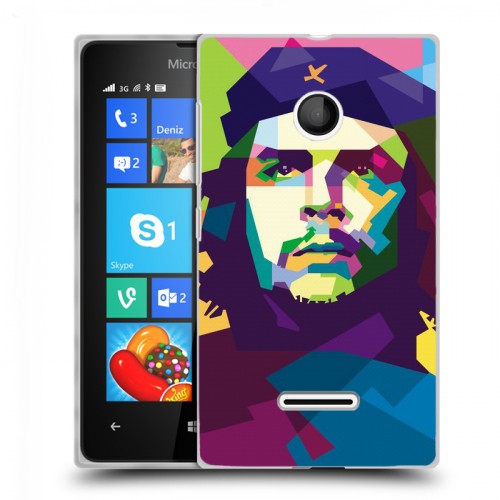 Дизайнерский пластиковый чехол для Microsoft Lumia 435 Че Гевара