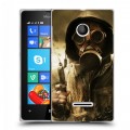Дизайнерский пластиковый чехол для Microsoft Lumia 435 Сталкер