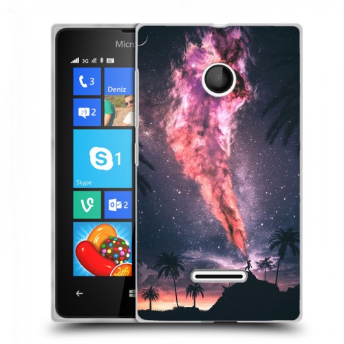 Дизайнерский пластиковый чехол для Microsoft Lumia 435 Магический космос