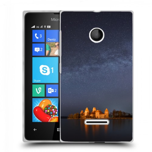 Дизайнерский пластиковый чехол для Microsoft Lumia 435 Млечный путь