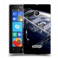 Дизайнерский пластиковый чехол для Microsoft Lumia 435 Орбита