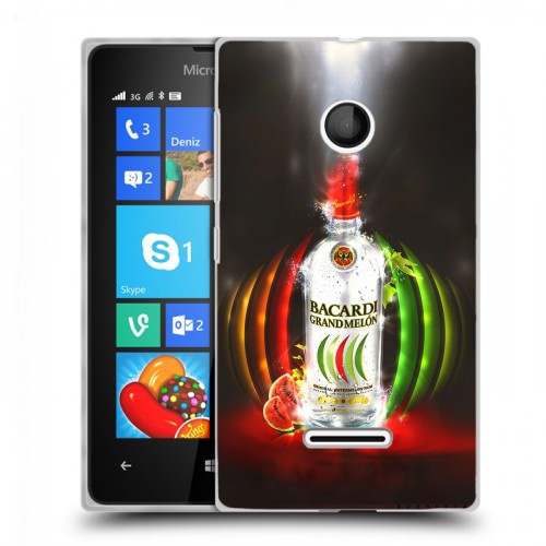 Дизайнерский пластиковый чехол для Microsoft Lumia 435 Bacardi
