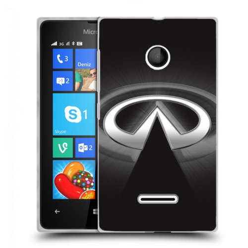 Дизайнерский пластиковый чехол для Microsoft Lumia 435 Infiniti