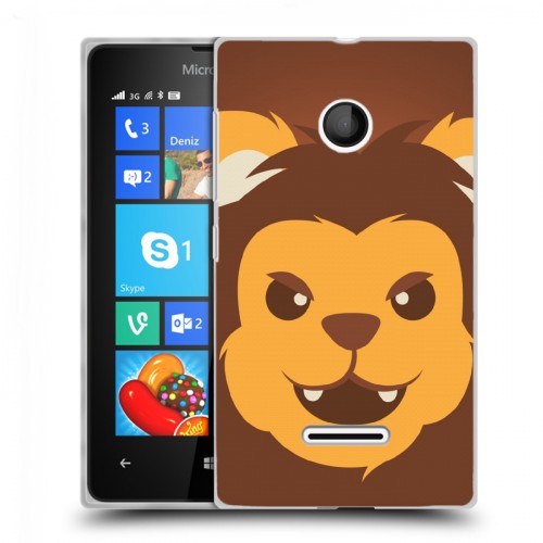 Дизайнерский пластиковый чехол для Microsoft Lumia 435 Эмоциональные морды