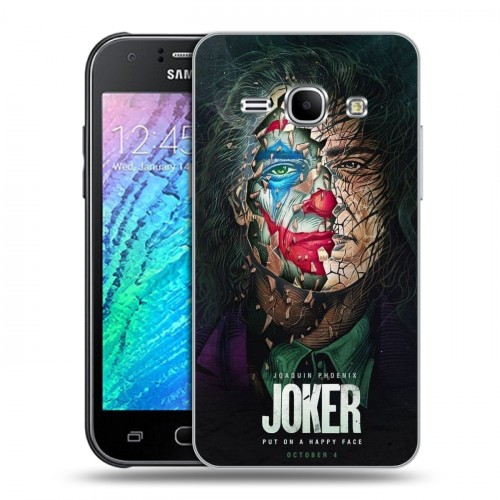 Дизайнерский пластиковый чехол для Samsung J1 Джокер