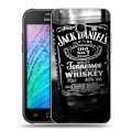 Дизайнерский пластиковый чехол для Samsung J1 Jack Daniels